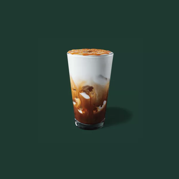 Iced Caramel Cloud Macchiato