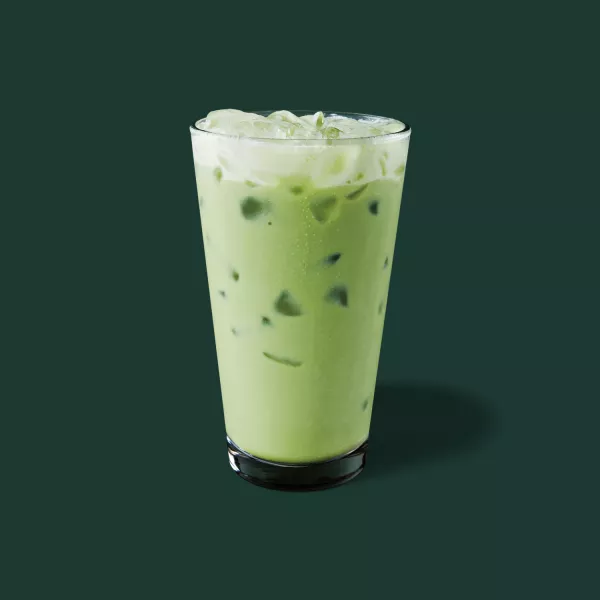 Iced Matcha Green Tea Latte